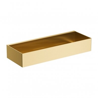 Braižyto aukso spalvos dušo lentynėlė Omnires Uni UN10335GLB 30 x 5 x 11 cm Braižyto aukso spalvos dušo lentynėlė Omnires Uni UN10335GLB 30 x 5 x 11 cm