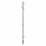 Brushed Nickel PVD spalvos Wobbee CHESTER elektrinis rankšluosčių džiovintuvas 150 x 14 cm