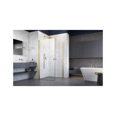 Radaway NES Brushed Gold KDD I kampinė dušo kabina 1 Radaway NES Brushed Gold KDD I kampinė dušo kabina 1