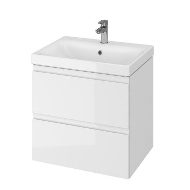 Cersanit Moduo spintelė su praustuvu 60 cm balta Cersanit Moduo spintelė su praustuvu 60 cm balta