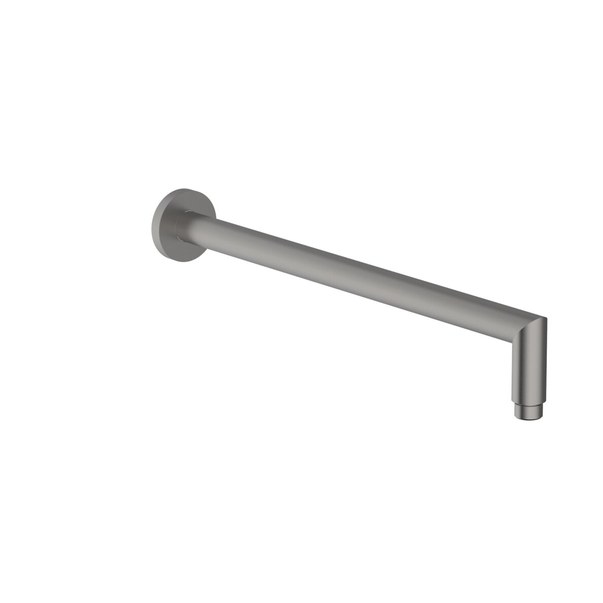 Brushed nickel spalvos sieninis dušo galvos laikiklis Teorema Forty5/LAB 3.0 40 cm Brushed nickel spalvos sieninis dušo galvos laikiklis Teorema Forty5/LAB 3.0 40 cm