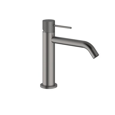Brushed nickel spalvos praustuvo maišytuvas Teorema LAB 3.0 su dugno vožtuvu Brushed nickel spalvos praustuvo maišytuvas Teorema LAB 3.0 su dugno vožtuvu