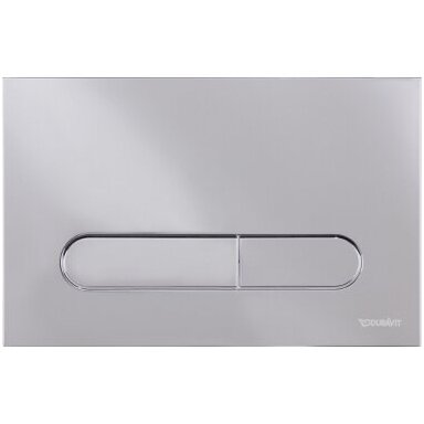 Chromuotas Duravit mygtukas WC RĖMUI DURASYSTEM BETA 100 Chromuotas Duravit mygtukas WC RĖMUI DURASYSTEM BETA 100