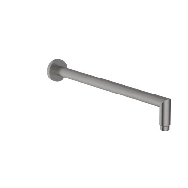 Brushed nickel spalvos sieninis dušo galvos laikiklis Teorema Forty5/LAB 3.0 40 cm Brushed nickel spalvos sieninis dušo galvos laikiklis Teorema Forty5/LAB 3.0 40 cm