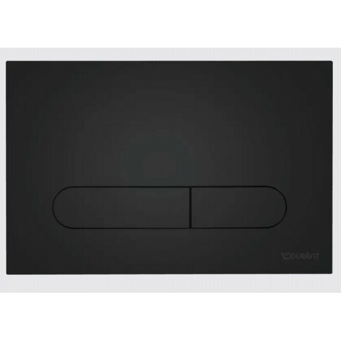 Juodos spalvos Duravit mygtukas WC RĖMUI DURASYSTEM BETA 100 Juodos spalvos Duravit mygtukas WC RĖMUI DURASYSTEM BETA 100