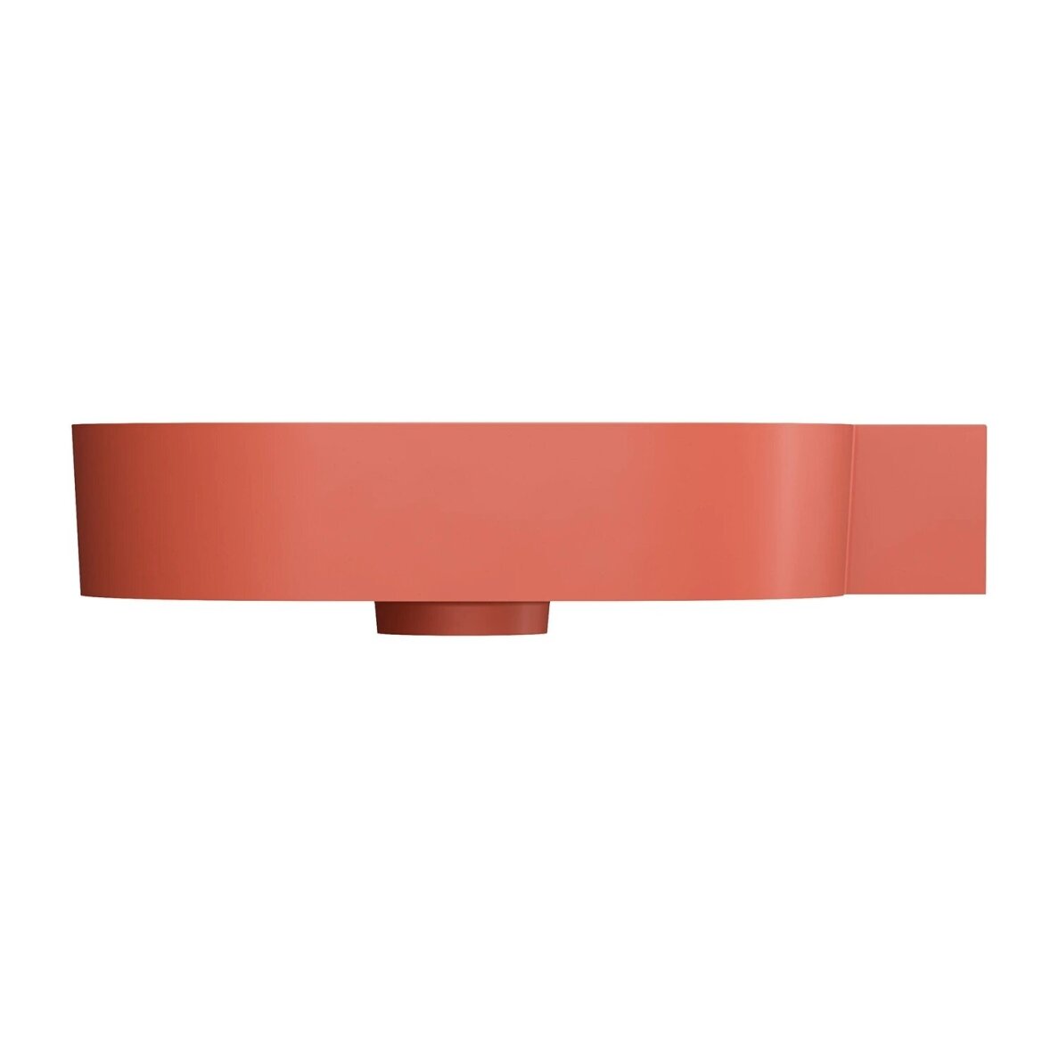 Matt terracotta spalvos pakabinamas/pastatomas ant stalviršio praustuvas Omnires OVO M+ 64 x 44 cm (dešinė) 3 Matt terracotta spalvos pakabinamas/pastatomas ant stalviršio praustuvas Omnires OVO M+ 64 x 44 cm (dešinė) 3