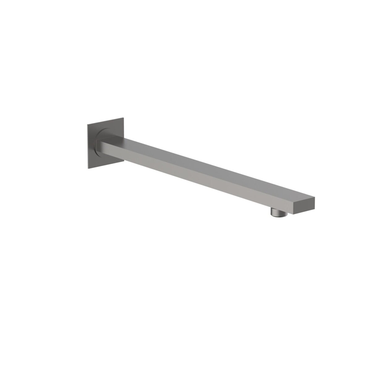 Brushed nickel spalvos potinkinė dušo sistema Teorema Slope 5 Brushed nickel spalvos potinkinė dušo sistema Teorema Slope 5