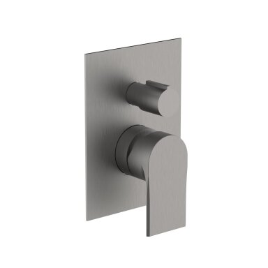Brushed nickel spalvos potinkinis vonios/dušo maišytuvas Teorema SLOPE Brushed nickel spalvos potinkinis vonios/dušo maišytuvas Teorema SLOPE