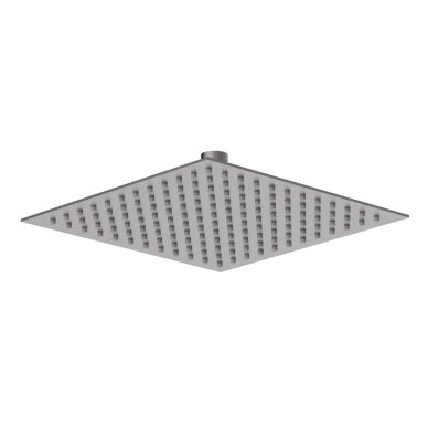 Brushed nickel spalvos kvadratinė dušo galva Teorema SLOPE Square SLIM 25 cm Brushed nickel spalvos kvadratinė dušo galva Teorema SLOPE Square SLIM 25 cm