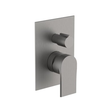 Brushed nickel spalvos potinkinis vonios/dušo maišytuvas Teorema SLOPE Brushed nickel spalvos potinkinis vonios/dušo maišytuvas Teorema SLOPE