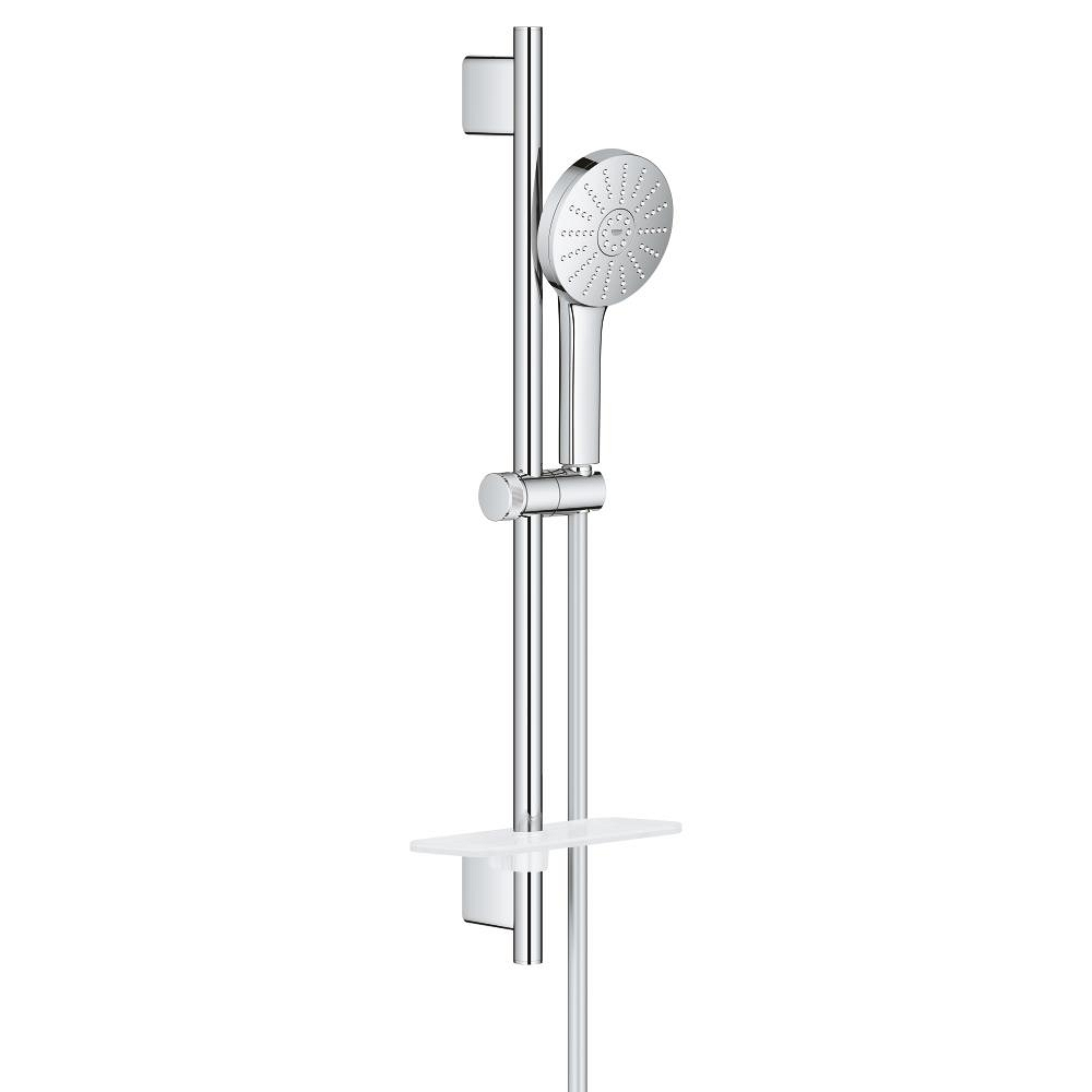 Dušo komplektas GROHE Euphoria AquaBooster 120 3 srovių, chromo spalvos Dušo komplektas GROHE Euphoria AquaBooster 120 3 srovių, chromo spalvos