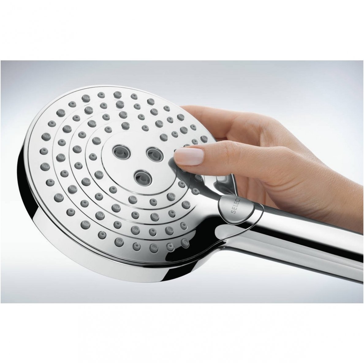 Dušo galvutė Hansgrohe Raindance Select S 26014000 trijų srovių, su PowderRain 5
