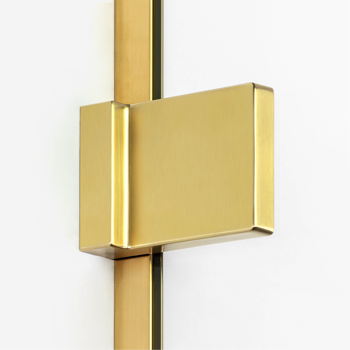 Dušo kabina New Trendy Avexa Gold Brushed, pasirenkamas dydis ir pusė 1 Dušo kabina New Trendy Avexa Gold Brushed, pasirenkamas dydis ir pusė 1