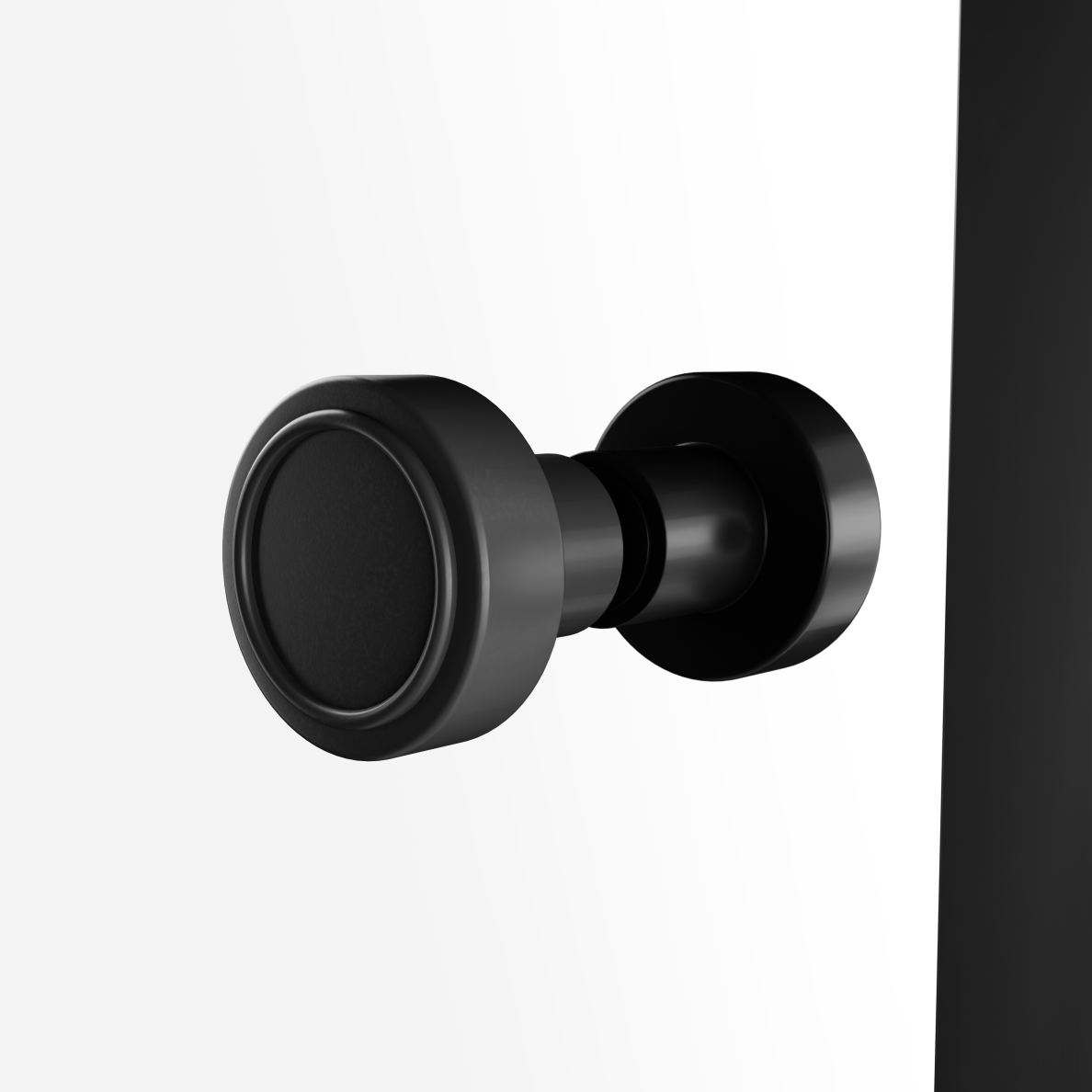 Dušo kabina New Trendy Kalibra 1D Black, pasirenkamas dydis ir pusė 2