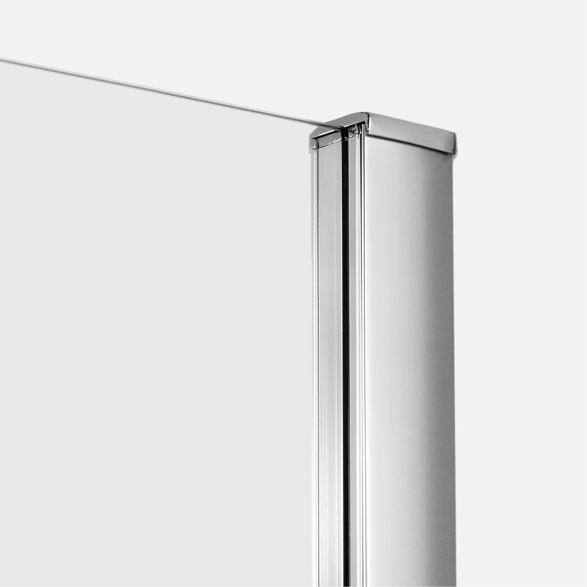 Dušo kabina New Trendy Prime Chrome square, pasirenkamas dydis ir pusė 5 Dušo kabina New Trendy Prime Chrome square, pasirenkamas dydis ir pusė 5