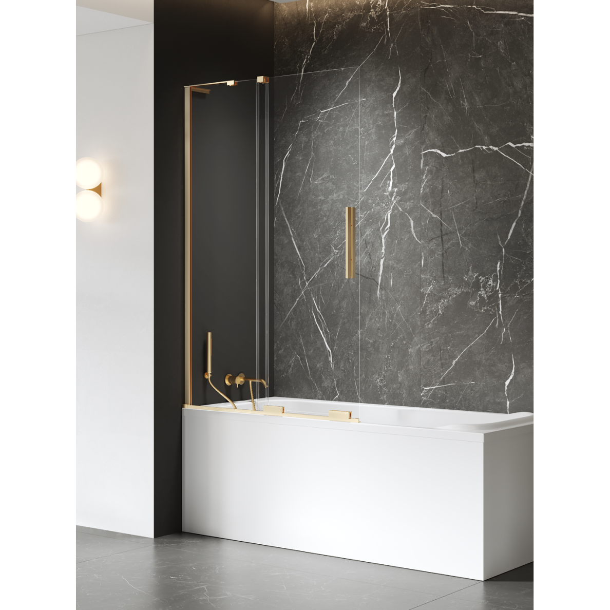 Vonios sienelė New Trendy SMART GOLD BRUSHED 1D, pasirenkami dydžiai Vonios sienelė New Trendy SMART GOLD BRUSHED 1D, pasirenkami dydžiai
