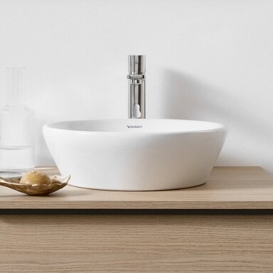 Duravit D-Neo pastatomas ant stalviršio praustuvas 400x200 Duravit D-Neo pastatomas ant stalviršio praustuvas 400x200