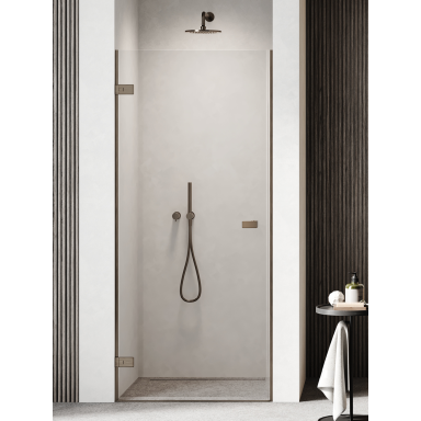 Dušo durys New Trendy Oxia Gunmetal Brushed, pasirenkamas dydis ir pusė Dušo durys New Trendy Oxia Gunmetal Brushed, pasirenkamas dydis ir pusė