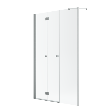 Dušo durys Radaway NES BRUSHED NICKEL DWS B 150cm Dušo durys Radaway NES BRUSHED NICKEL DWS B 150cm
