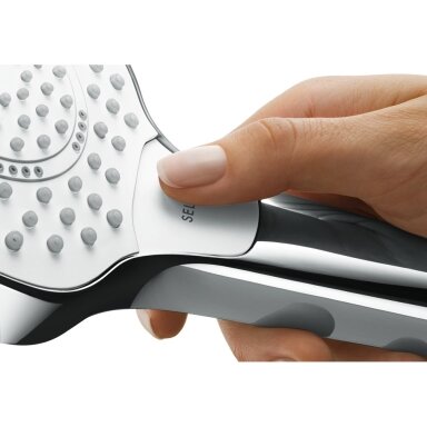 Dušo galvutė HANSGROHE CROMA SELECT S 3jet, Vario Ecosmart, balta/chromas Dušo galvutė HANSGROHE CROMA SELECT S 3jet, Vario Ecosmart, balta/chromas