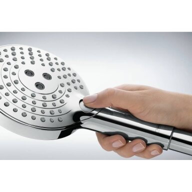 Dušo galvutė Hansgrohe Raindance Select S 26014000 trijų srovių, su PowderRain