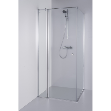 Dušo kabina KARINA 880-890x880-890x2000, skaidrus st., chromas Dušo kabina KARINA 880-890x880-890x2000, skaidrus st., chromas