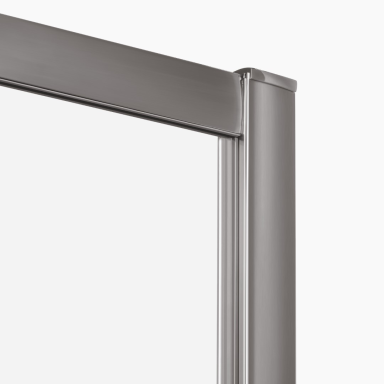 Dušo kabina New Trendy Prime Gunmetal BRUSHED square, pasirenkamas dydis ir pusė Dušo kabina New Trendy Prime Gunmetal BRUSHED square, pasirenkamas dydis ir pusė