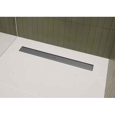 Dušo latakas Hansgrohe RainDrain Go su dvipusėmis grotelėmis (dydžių pasirinkimas) Dušo latakas Hansgrohe RainDrain Go su dvipusėmis grotelėmis (dydžių pasirinkimas)