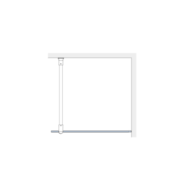 Brasta Glass Dušo sienelė DIJA 895-901x2000, skaidrus st., chromas Brasta Glass Dušo sienelė DIJA 895-901x2000, skaidrus st., chromas