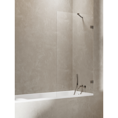 Vonios sienelė New Trendy AVEXA Gunmetal BRUSHED, pasirenkamas dydis Vonios sienelė New Trendy AVEXA Gunmetal BRUSHED, pasirenkamas dydis