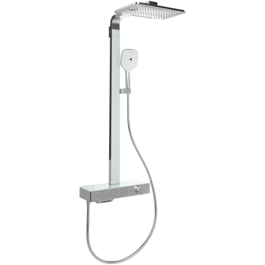 Dušo sistema VILLEROY&BOCH Infinity termostatinė, 240mm dušo galva, chromas Dušo sistema VILLEROY&BOCH Infinity termostatinė, 240mm dušo galva, chromas