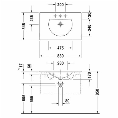 Duravit Darling New baldinis praustuvas 12 Duravit Darling New baldinis praustuvas 12
