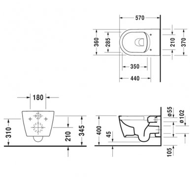 Duravit Me By Starck Rimless 3 Duravit Me By Starck Rimless 3