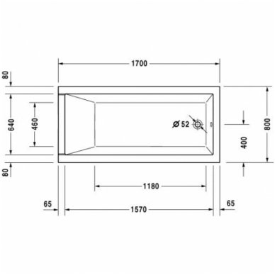 Duravit vonia Starck 1