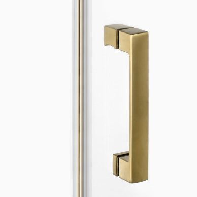 Dušo durys New Trendy Nesta Gold Brushed, pasirenkamas dydis ir pusė 3