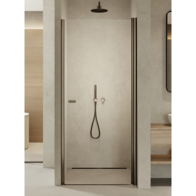 Dušo durys New Trendy New Soleo Gunmetal Brushed, pasirenkamas dydis Dušo durys New Trendy New Soleo Gunmetal Brushed, pasirenkamas dydis