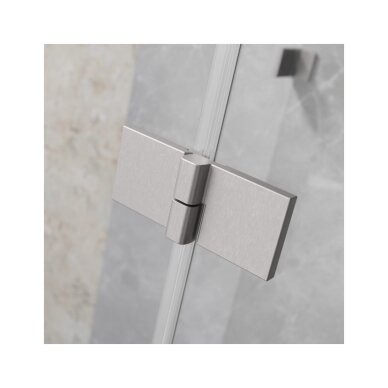 Dušo durys Radaway Essenza Pro Brushed Nickel DWJ 3 Dušo durys Radaway Essenza Pro Brushed Nickel DWJ 3