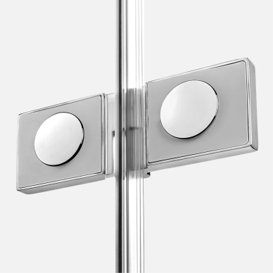 Dušo kabina New Trendy Avexa Chrome, pasirenkamas dydis ir pusė 4 Dušo kabina New Trendy Avexa Chrome, pasirenkamas dydis ir pusė 4