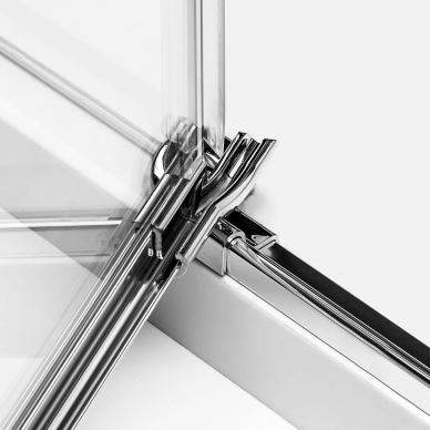 Dušo kabina New Trendy Avexa Chrome, pasirenkamas dydis ir pusė 7