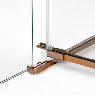 Dušo kabina New Trendy Avexa Copper Brushed, pasirenkamas dydis ir pusė 2