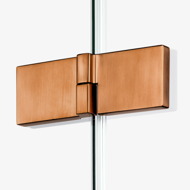 Dušo kabina New Trendy Avexa Copper Brushed, pasirenkamas dydis ir pusė 4 Dušo kabina New Trendy Avexa Copper Brushed, pasirenkamas dydis ir pusė 4