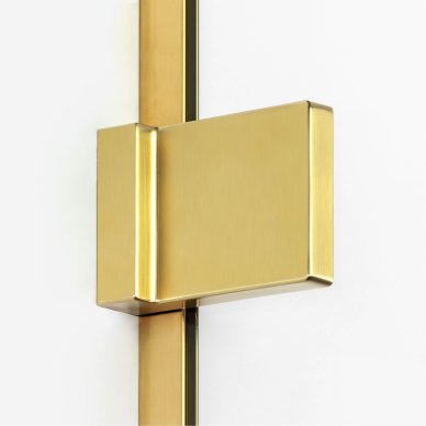 Dušo kabina New Trendy Avexa Gold Brushed, pasirenkamas dydis ir pusė 1 Dušo kabina New Trendy Avexa Gold Brushed, pasirenkamas dydis ir pusė 1