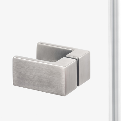 Dušo kabina New Trendy Avexa Nickel Brushed 2D, pasirenkamas dydis 4 Dušo kabina New Trendy Avexa Nickel Brushed 2D, pasirenkamas dydis 4