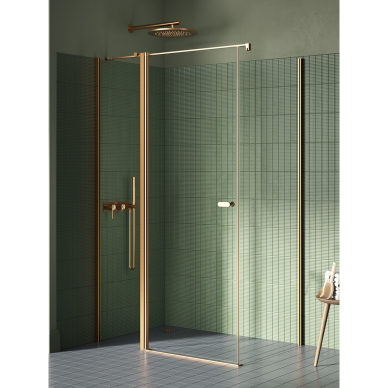 Dušo kabina New Trendy New Soleo Copper Brushed, pasirenkamas dydis Dušo kabina New Trendy New Soleo Copper Brushed, pasirenkamas dydis