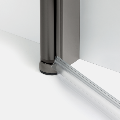 Dušo kabina New Trendy New Soleo Gunmetal Brushed, pasirenkamas dydis 3 Dušo kabina New Trendy New Soleo Gunmetal Brushed, pasirenkamas dydis 3
