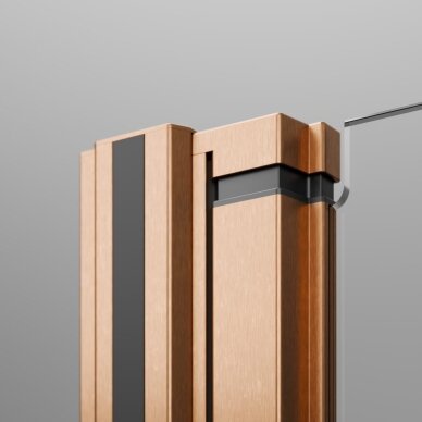 Dušo kabina Radaway Nes 6 Brushed Copper KDJ I 90x80cm, kairė 4 Dušo kabina Radaway Nes 6 Brushed Copper KDJ I 90x80cm, kairė 4