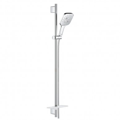 Dušo komplektas Grohe RAINSHOWER SMARTACTIVE 130 CUBE su lentynėle Dušo komplektas Grohe RAINSHOWER SMARTACTIVE 130 CUBE su lentynėle