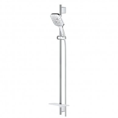 Dušo komplektas Grohe RAINSHOWER SMARTACTIVE 130 CUBE su lentynėle 2
