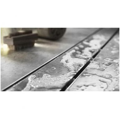 Dušo latakas Aco Tile įklijuojamai plytelei horizontaliu flanšu 1 Dušo latakas Aco Tile įklijuojamai plytelei horizontaliu flanšu 1