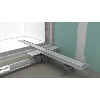 Dušo latakas Hansgrohe RainDrain Go su dvipusėmis grotelėmis (dydžių pasirinkimas) 2